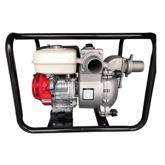 Motobomba inatascable WTH-30 con motor Honda GX270 de 9hp para aguas sucias.